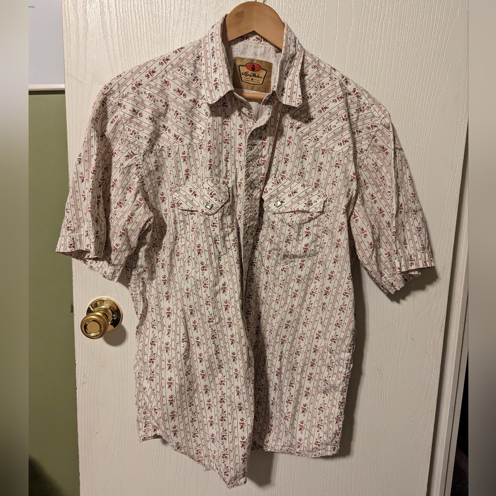 Larry Mahan Cowboy Collection Shirt XL